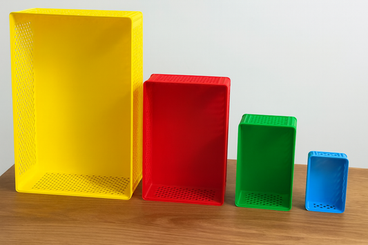 Stabelbare kurver – 4 størrelser