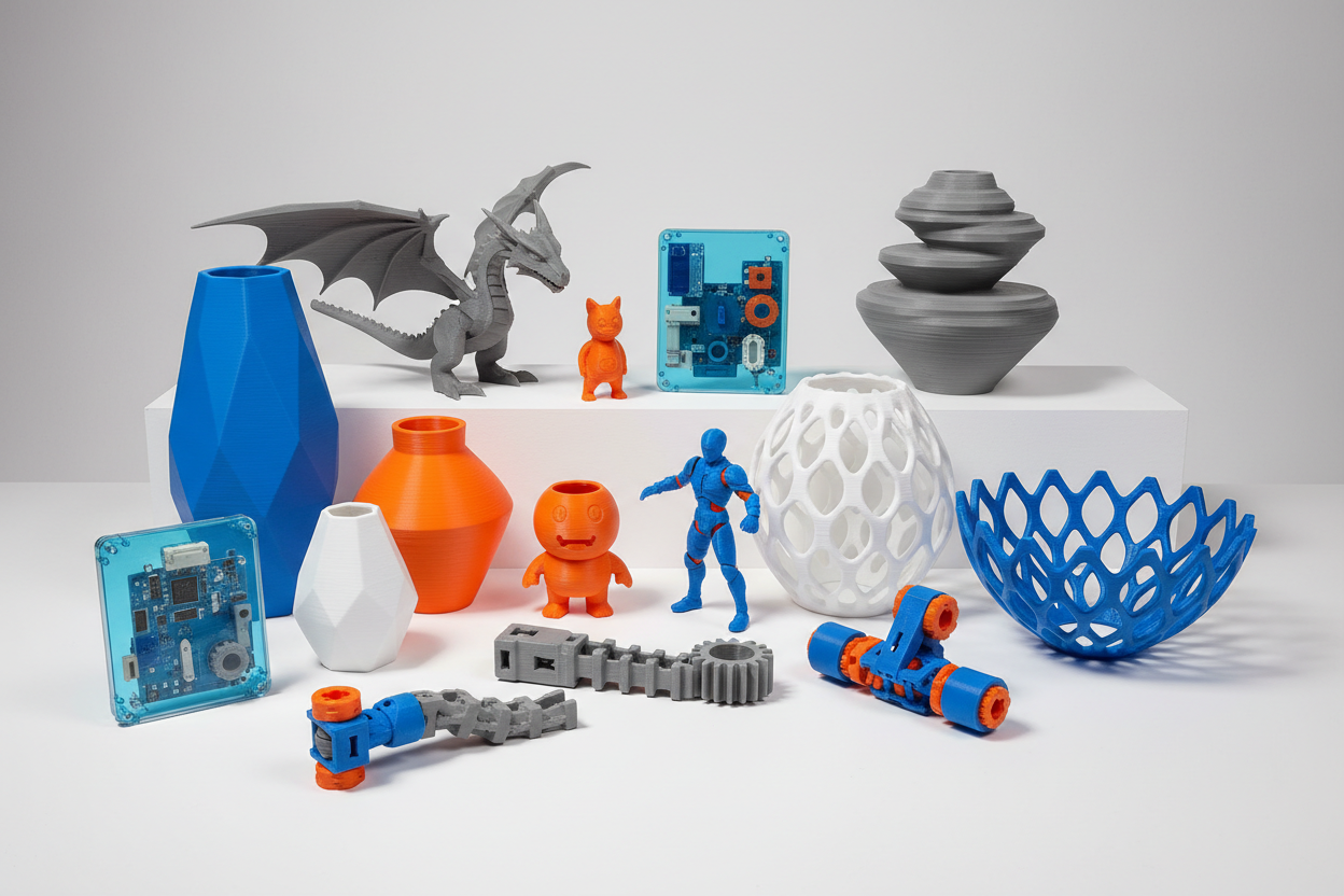 3d printede produkter, 