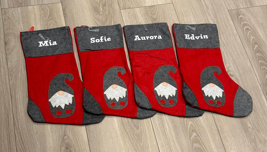 Julestrømpe med Personlig Navn