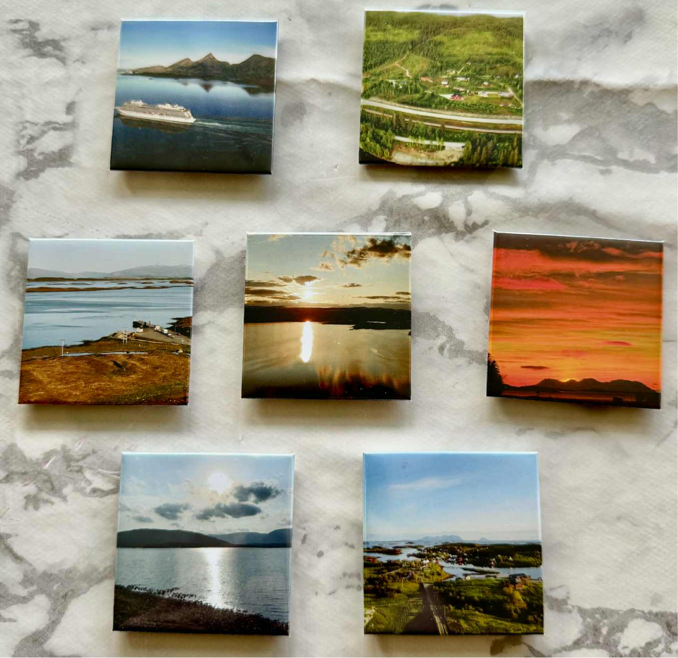 Kjøleskapsmagneter med personlige bilder