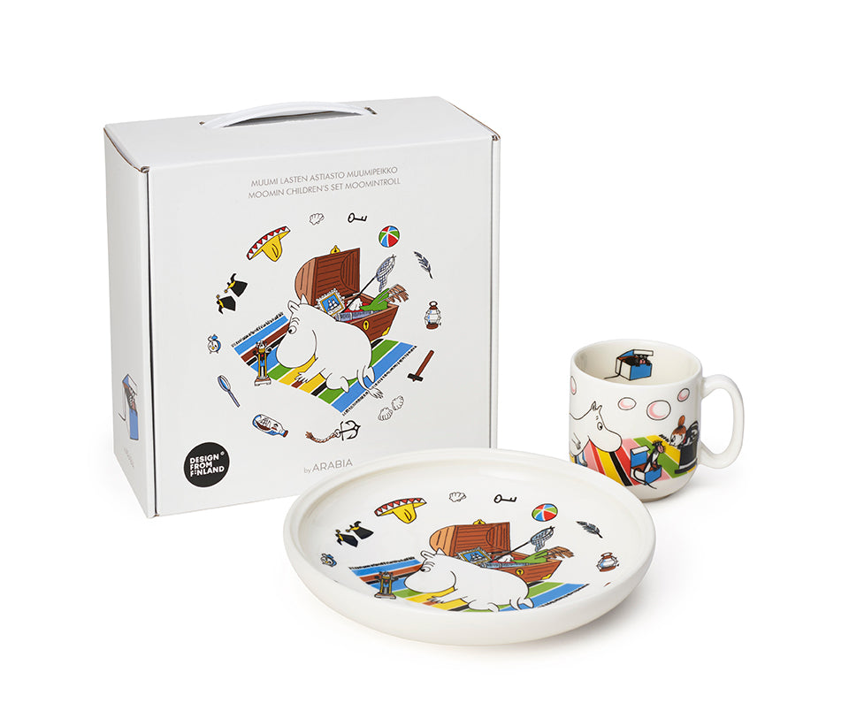 Mummi barnesett Mummitrollet