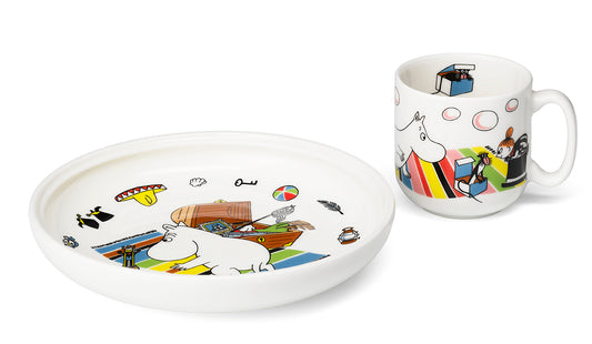 Mummi barnesett Mummitrollet