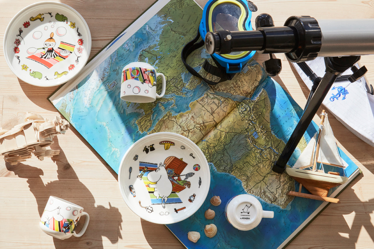 Mummi barnesett Mummitrollet