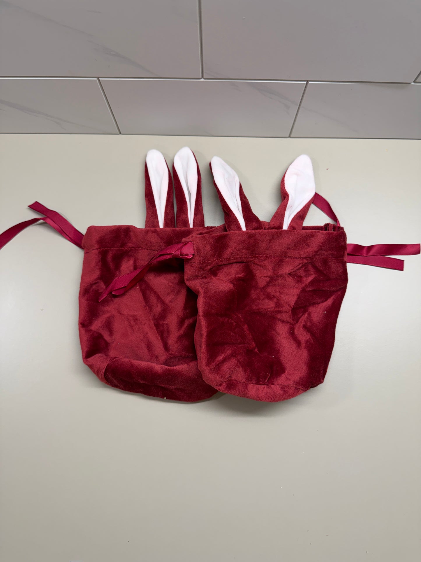 Påskepose med kaninører