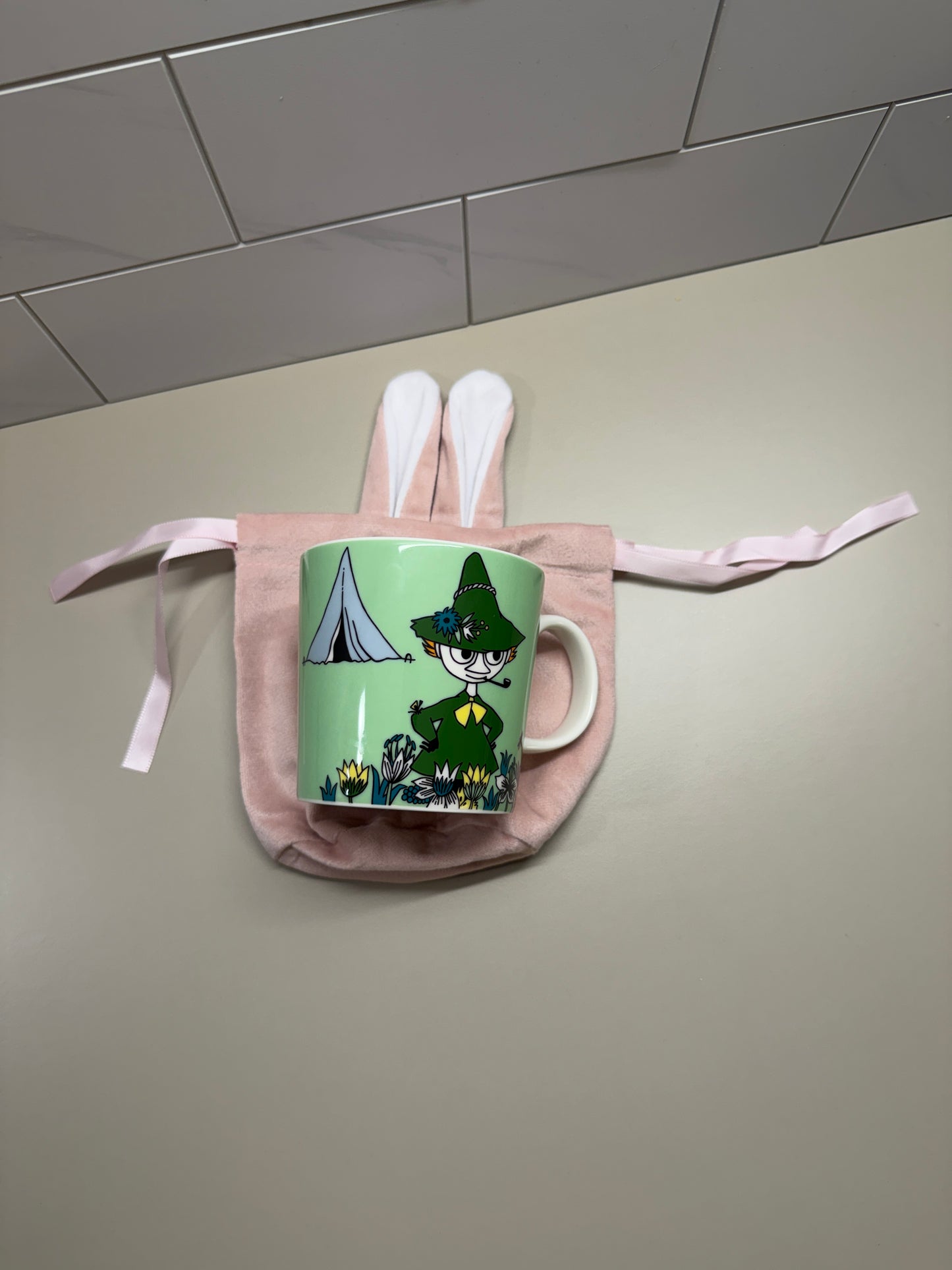 Påskepose med kaninører